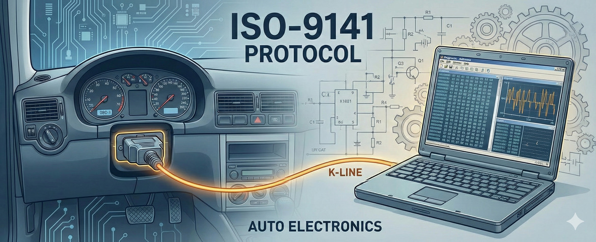 ISO 9141 (K-Line) – most između stare škole i moderne dijagnostike